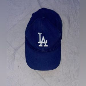 dark blue embroidered baseball cap